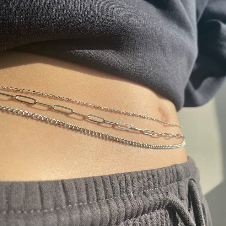 Ladies fashionable ankle bracelet with elegant link design Nin Boutique