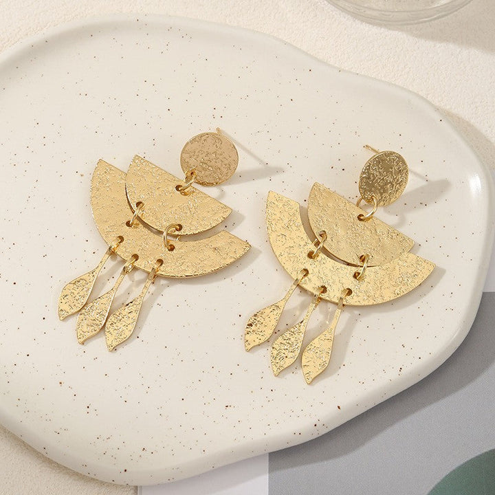 Women's earrings in artistic, geometric design Nin Boutique