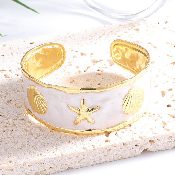 Women’s bracelet with maritime shell and starfish design Nin Boutique
