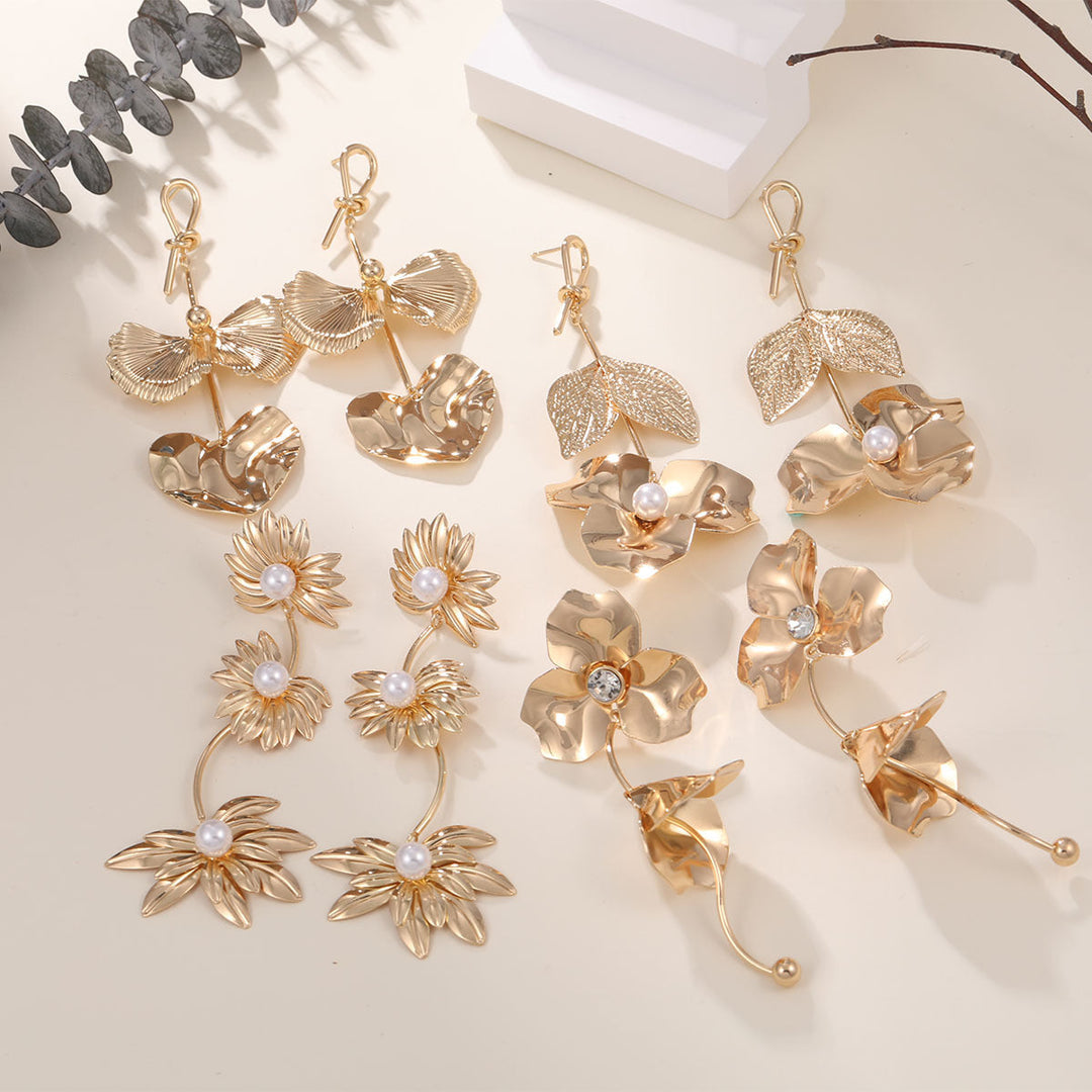 Women's earrings in elegant flower design Nin Boutique
