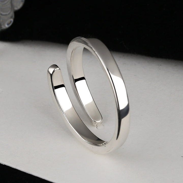 Women's Open Ring with Inspiring Inscription Nin Boutique