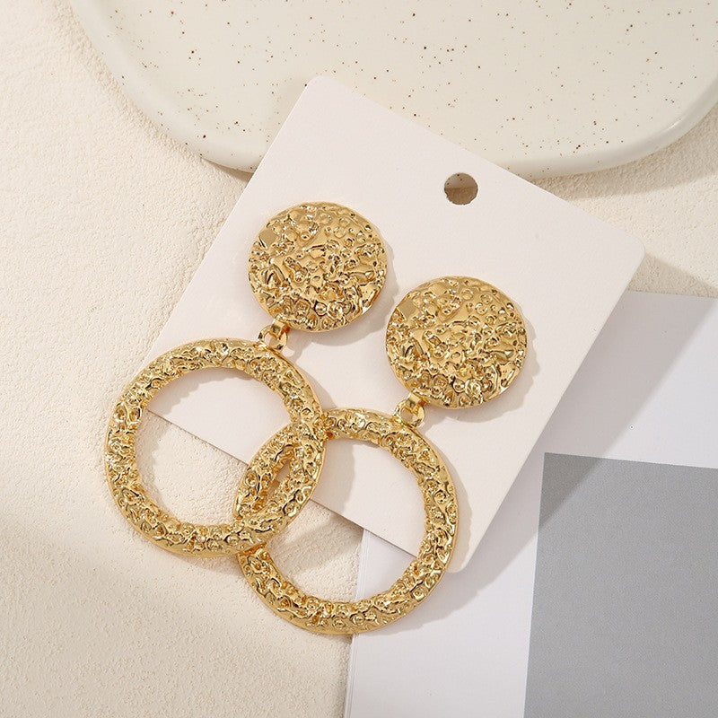 Women's earrings in artistic, geometric design Nin Boutique