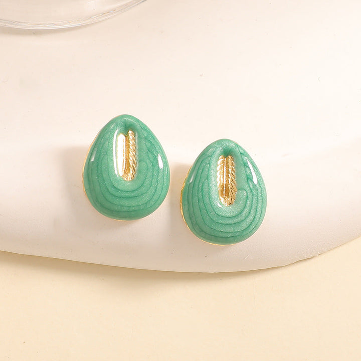 Ladies earrings in elegant shell design Nin Boutique 1784077119