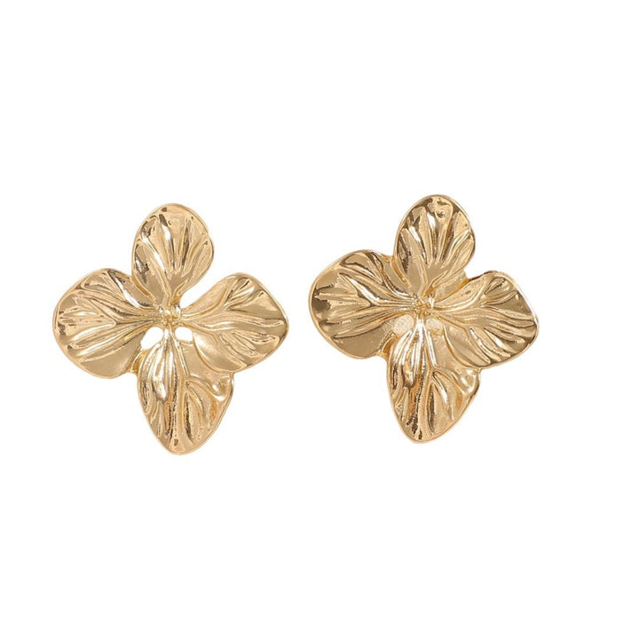 Women's earrings in floral leaf design Nin Boutique