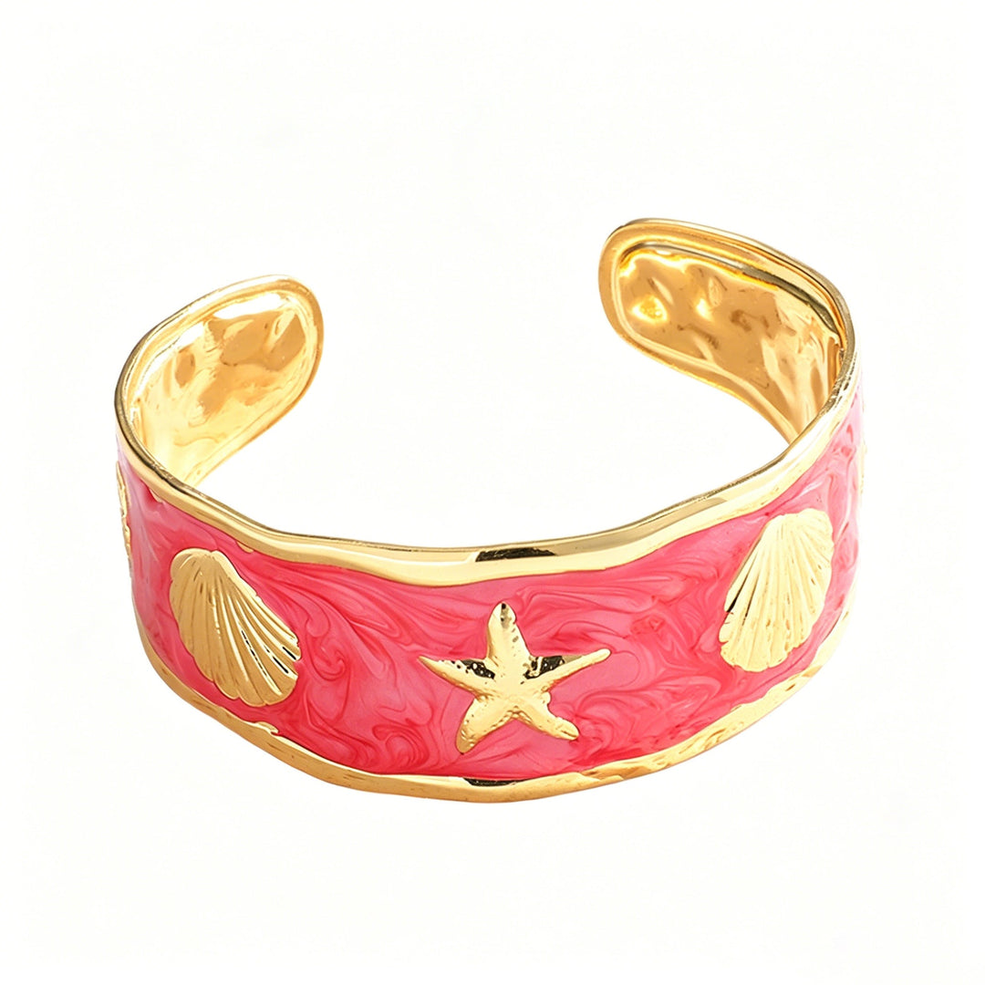 Women’s bracelet with maritime shell and starfish design Nin Boutique