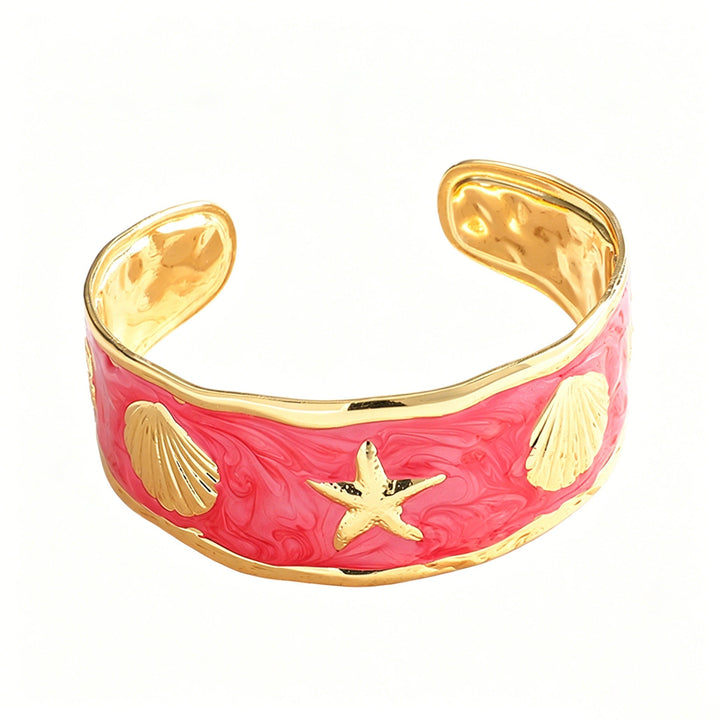 Women’s bracelet with maritime shell and starfish design Nin Boutique