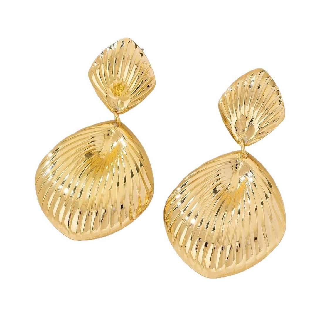 Ladies earrings in artistic sunbeam design Nin Boutique
