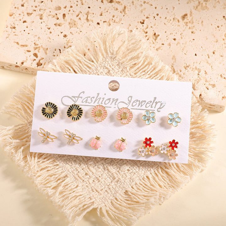 Women’s Earrings Set with Fruity Design Nin Boutique