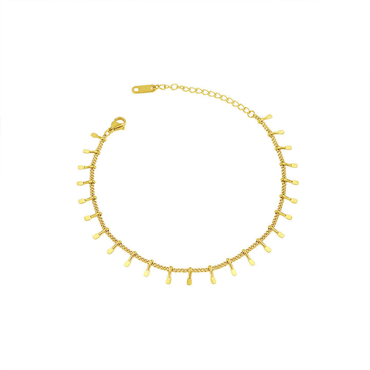 Women's Elegant Ankle Bracelet with Filigree Charms Nin Boutique