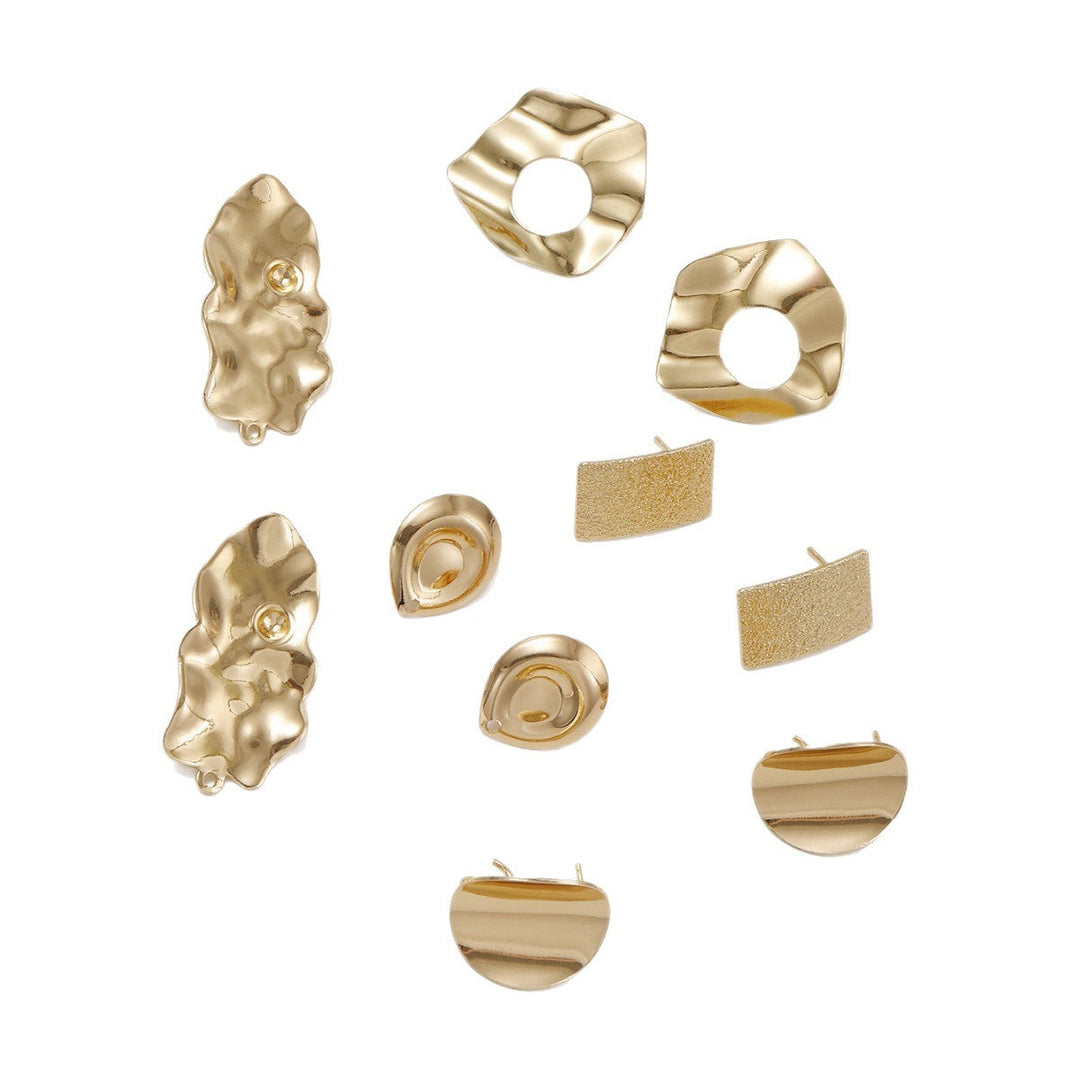 Ladies earrings in artistic face design Nin Boutique
