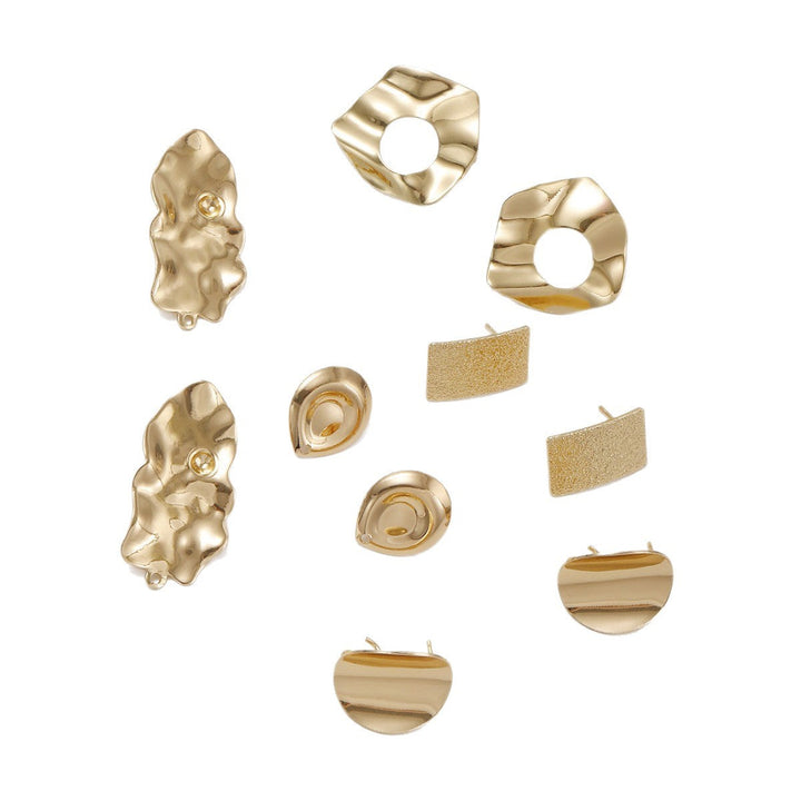 Ladies earrings in artistic face design Nin Boutique