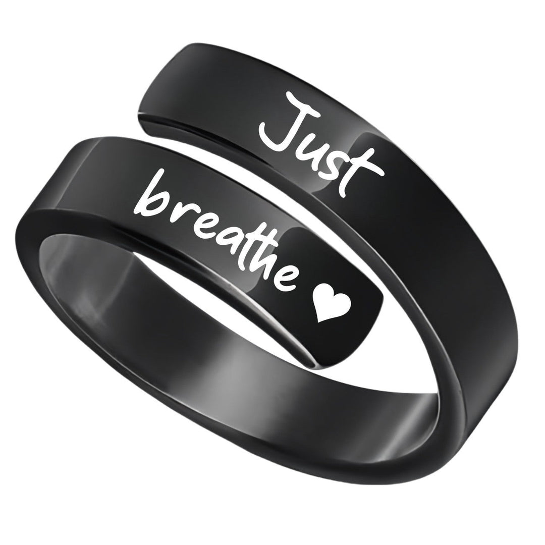 Women’s Motivational Ring with Inspiring Engravings Nin Boutique