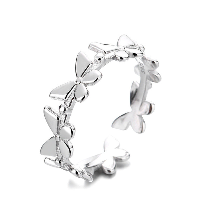 Women's ring with filigree butterfly design Nin Boutique