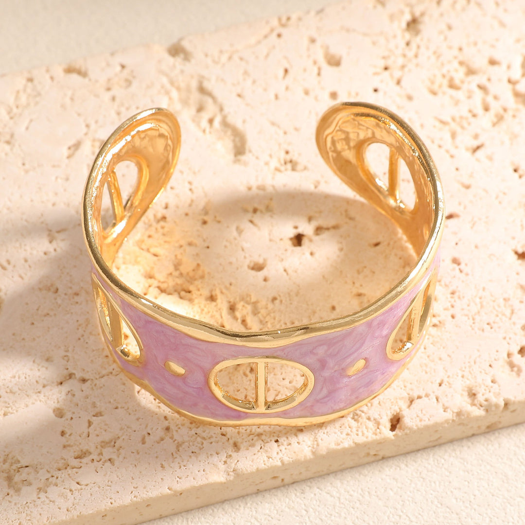 Women Open Bangle with Artistic Snake Motif Nin Boutique