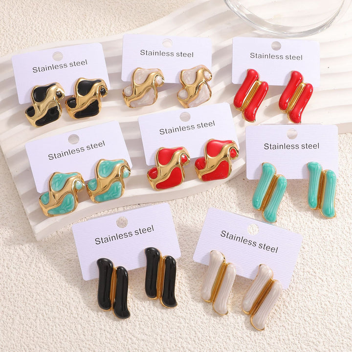 Women's earrings in modern, artistic design Nin Boutique
