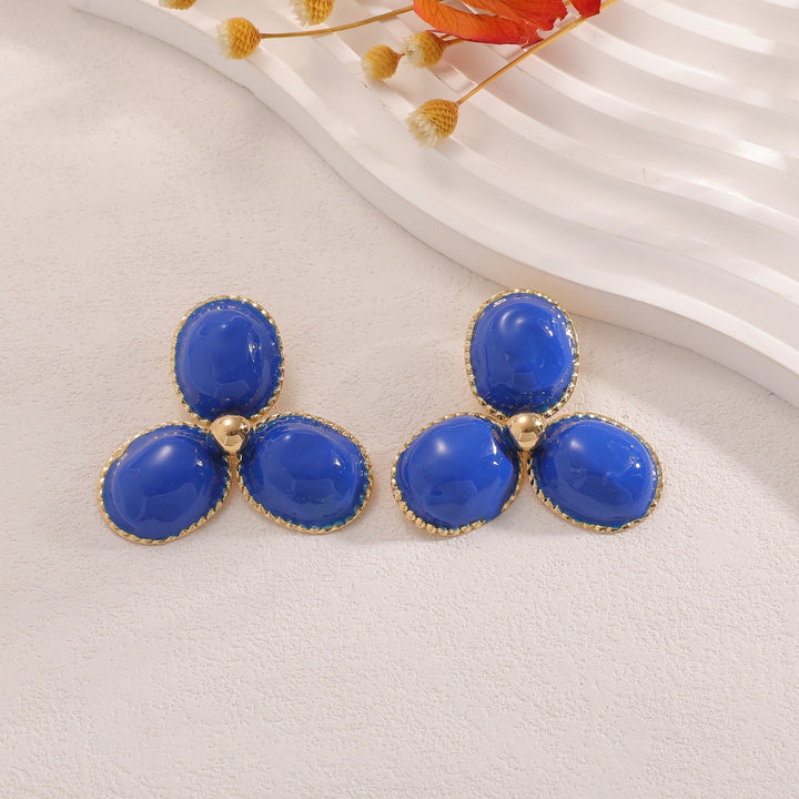 Women's earrings in stylish flower design Nin Boutique