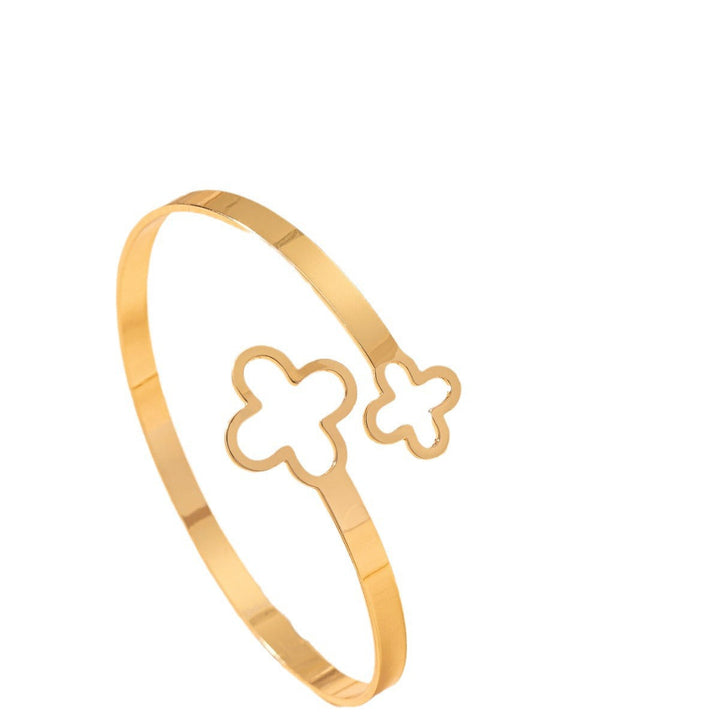 Women's bracelet with elaborate floral pattern Nin Boutique