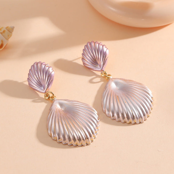 Women's earrings in maritime shell design Nin Boutique