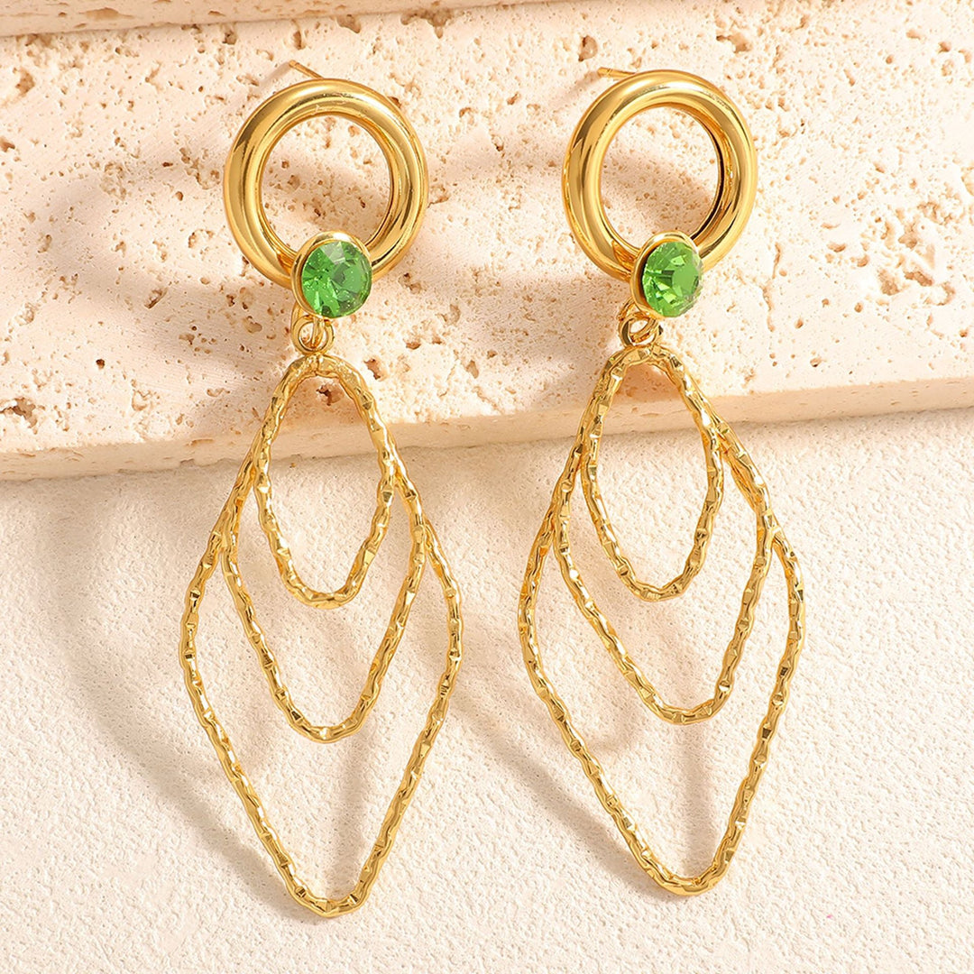 Women's earrings with elegant, shimmering design Nin Boutique