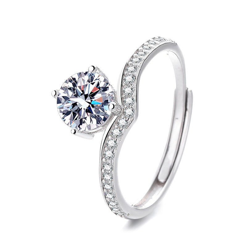 Women's Ring with elegant zirconia embellishment Nin Boutique
