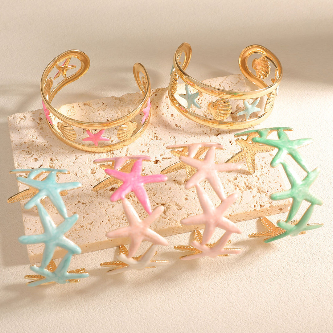 Women's bracelet with intricate starfish design Nin Boutique
