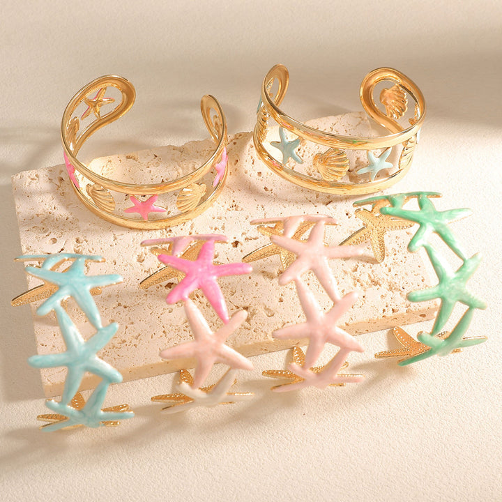 Women's bracelet with intricate starfish design Nin Boutique
