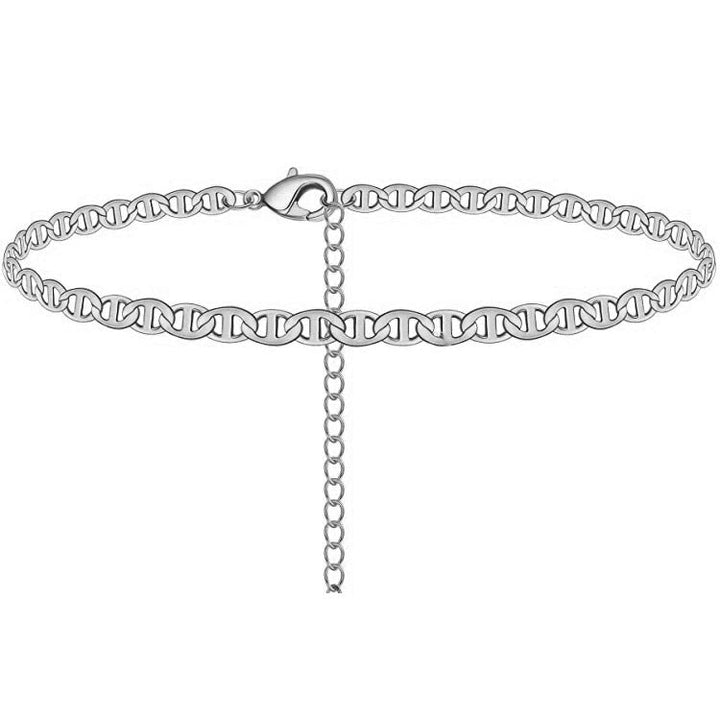 Women's elegant anklet made of high-quality stainless steel with delicate design Nin Boutique