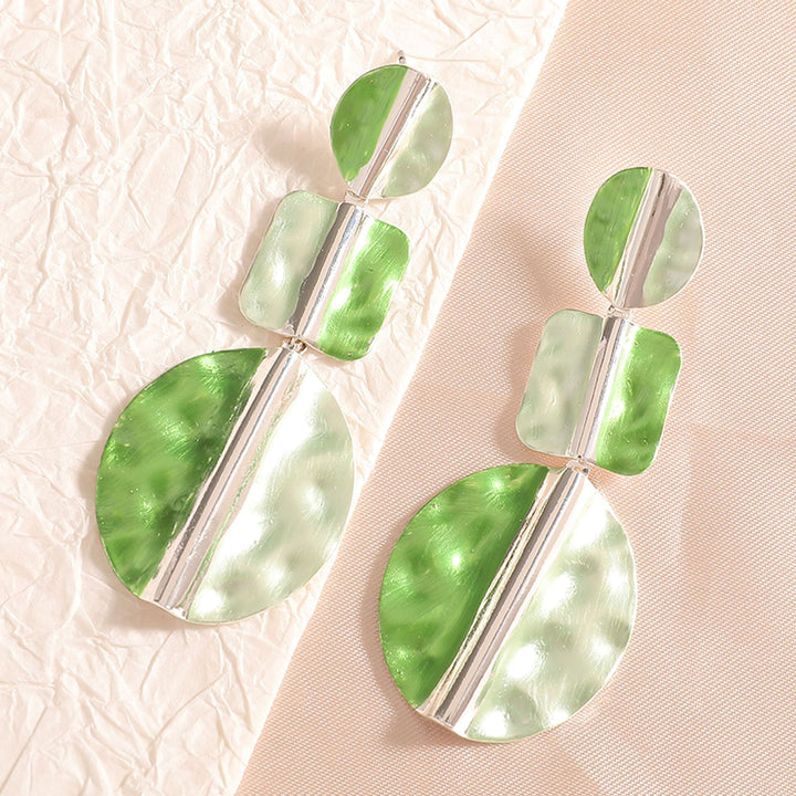 Women's earrings with modern, colorful design Nin Boutique