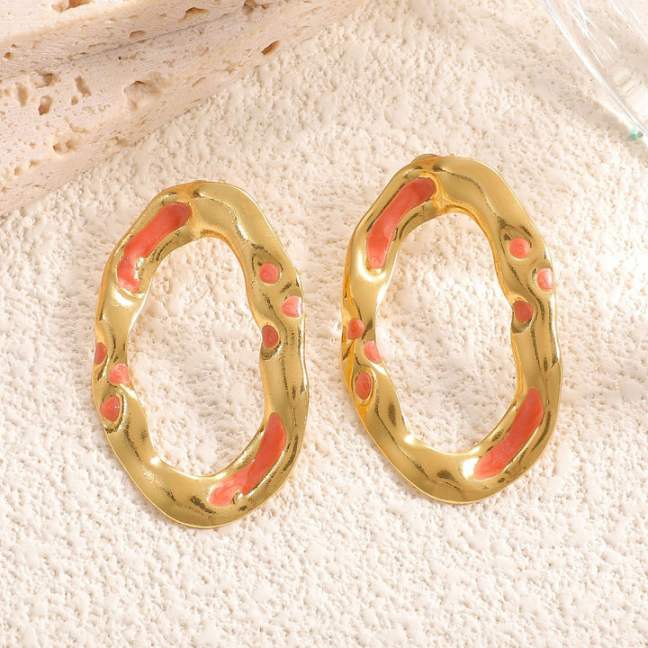 Women earrings in unique organic design Nin Boutique
