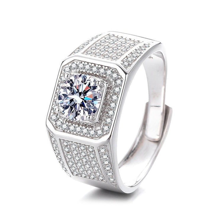 Ladies ring with sparkling zirconia embellishment and elegant design Nin Boutique