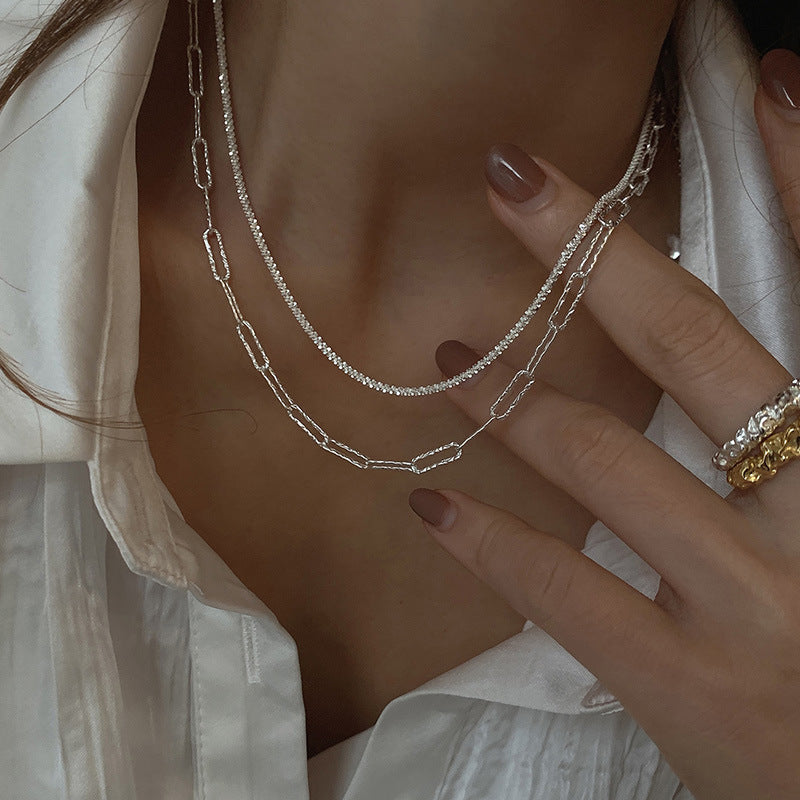 Women Minimalist Chain Necklace made of high-quality stainless steel Nin Boutique
