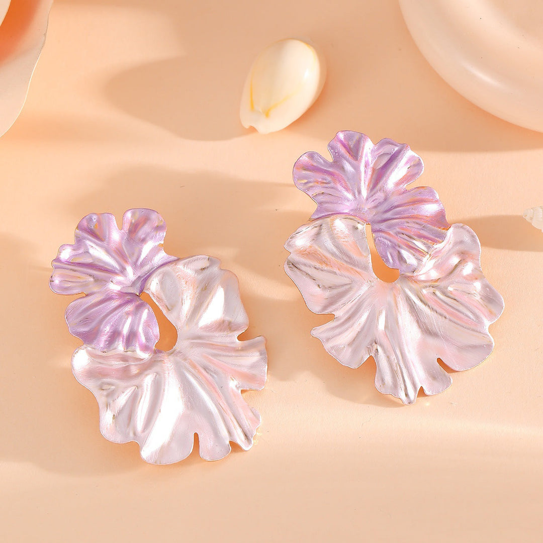 Women's earrings in floral-aesthetic design Nin Boutique