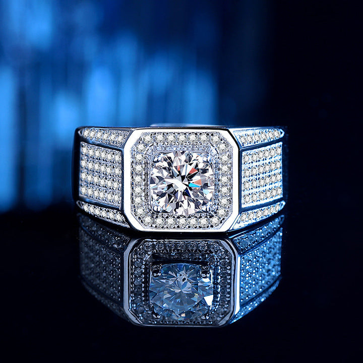 Ladies ring with sparkling zirconia embellishment and elegant design Nin Boutique