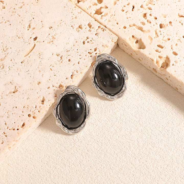 Women's earrings with intricate design and high-quality semi-precious stone Nin Boutique