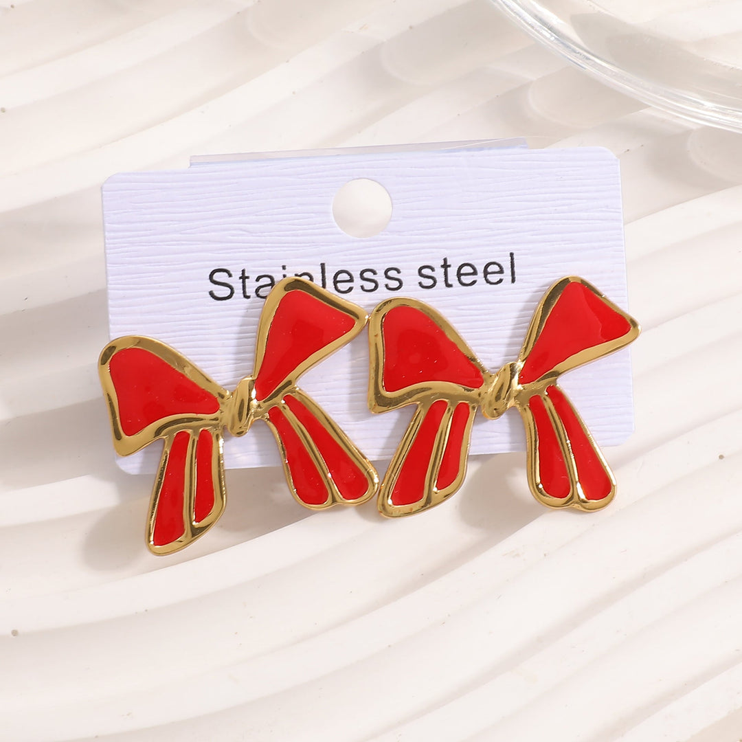 Ladies earrings in elegant cloverleaf design Nin Boutique