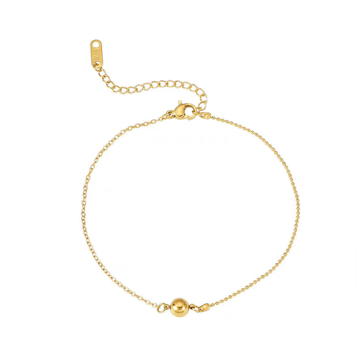Women's Gold-Plated Adjustable Anklet Nin Boutique