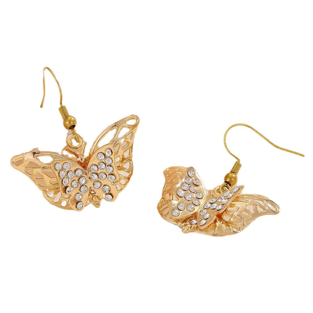 Ladies earrings with intricate butterfly design Nin Boutique