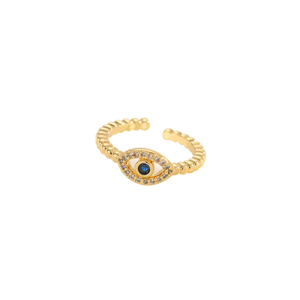 Ladies Ring with elegant eye stone application Nin Boutique