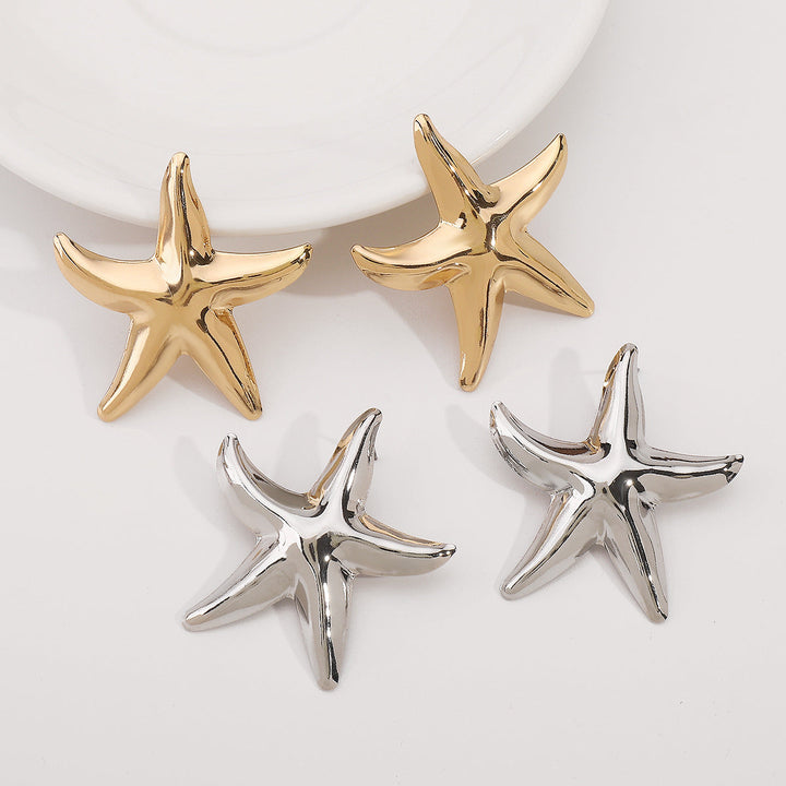 Women's earrings in maritime starfish design Nin Boutique