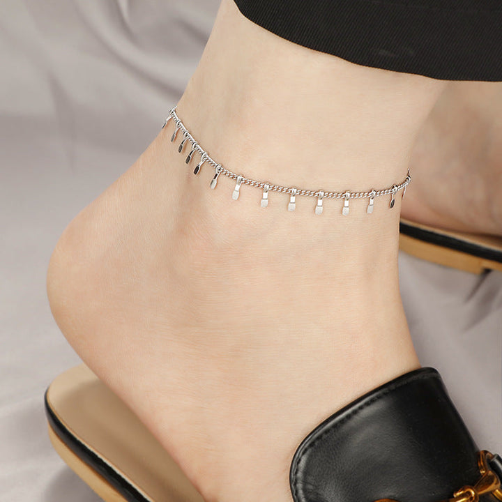 Women's Elegant Ankle Bracelet with Filigree Charms Nin Boutique