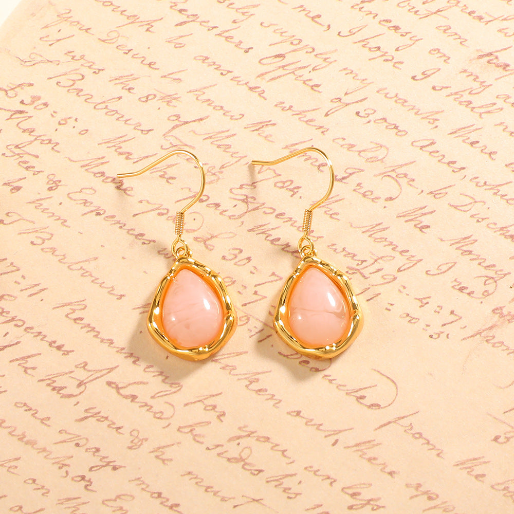 Women's earrings with artistic, drop-shaped design Nin Boutique