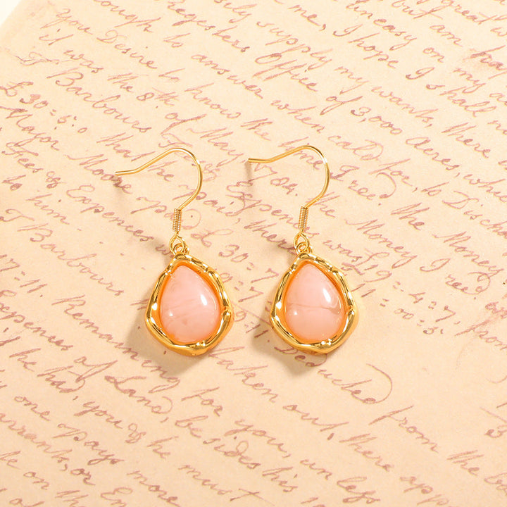 Women's earrings with artistic, drop-shaped design Nin Boutique