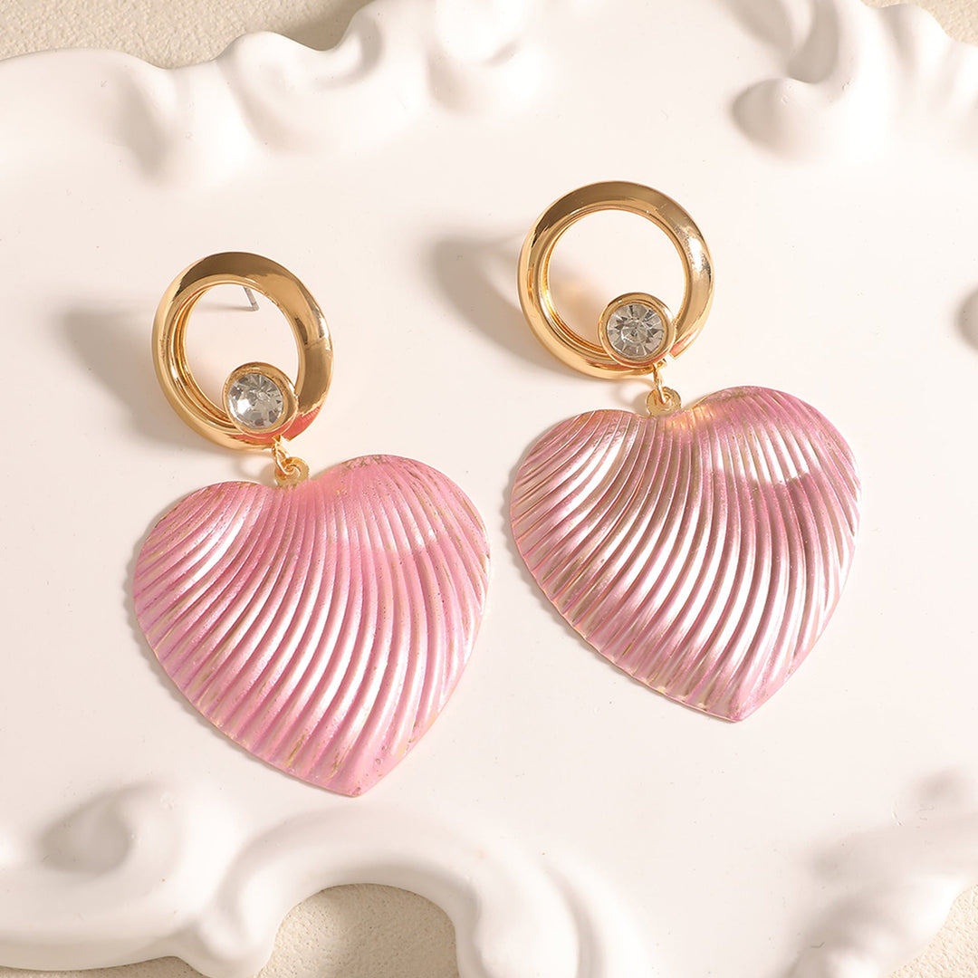 Women's earrings with elaborate heart design Nin Boutique