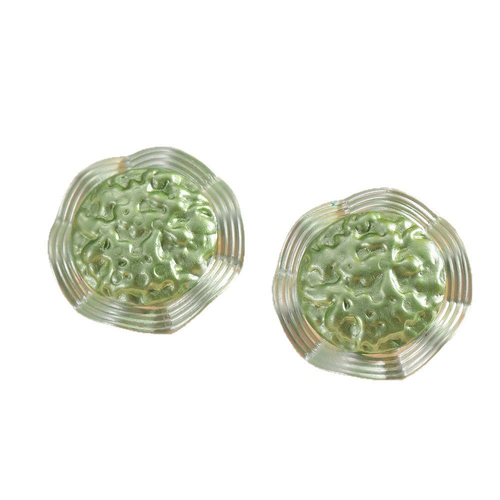 Women’s earrings in a modern, wave-shaped design Nin Boutique