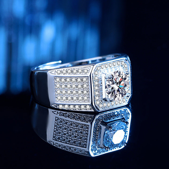 Ladies ring with sparkling zirconia embellishment and elegant design Nin Boutique
