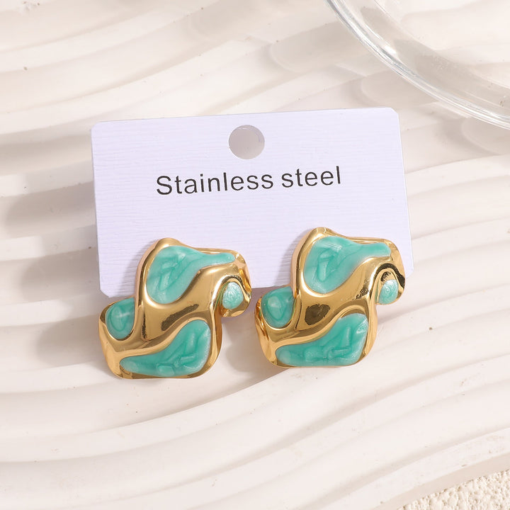 Women's earrings in modern, artistic design Nin Boutique