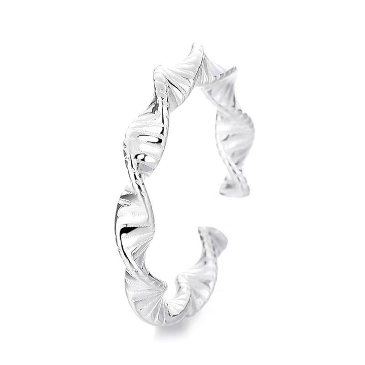 Women Open Ring with intricate DNA design Nin Boutique