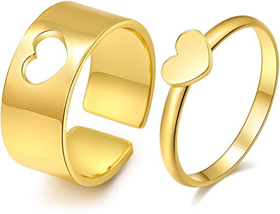 Ladies Ring Set with delicate butterfly motifs and elegant design Nin Boutique