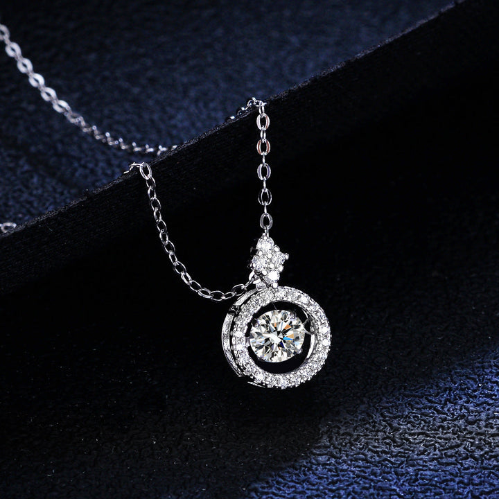Women's necklace with sparkling zirconia frame and high-quality design Nin Boutique