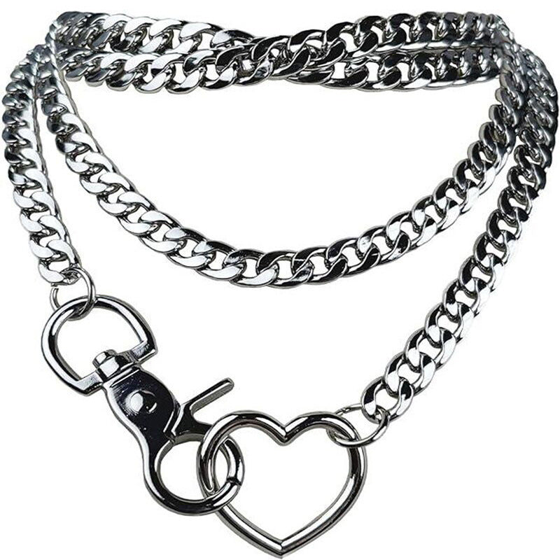 Ladies ankle bracelet with heart pendant and elegant chain design Nin Boutique